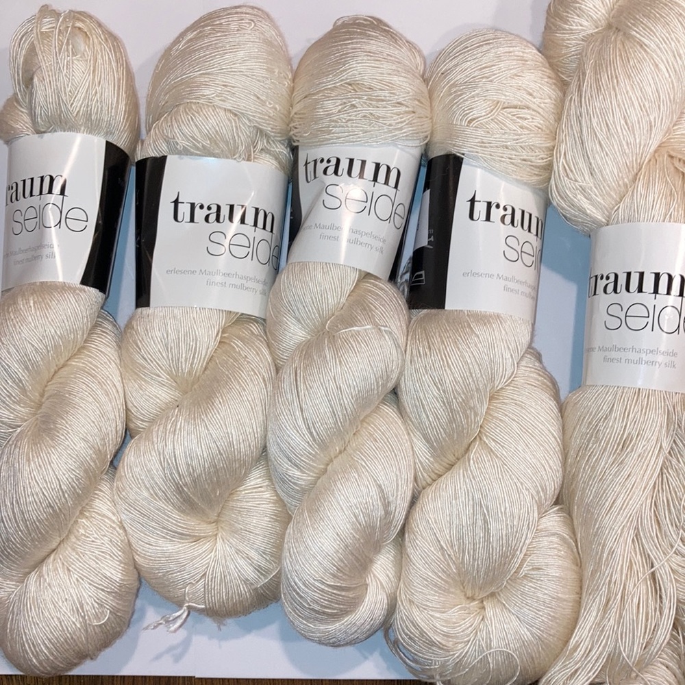5x Alabaster Traum Seide Silk by Zitron